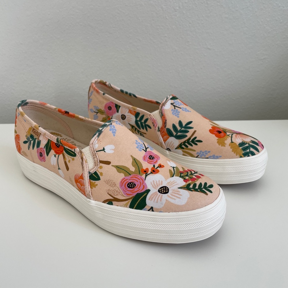 Rifle Paper Co Ked Slip-On 8.5